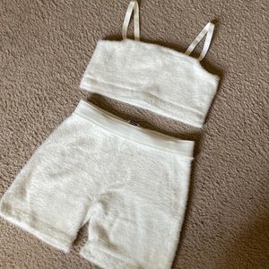 Gymshark Whitney Simmons Cream Lounge Set